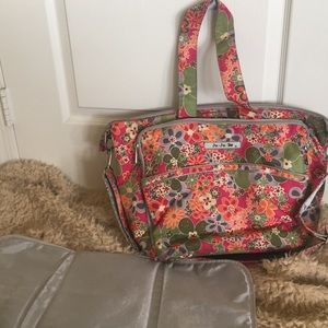 Ju Ju Be carry all diaper bag.